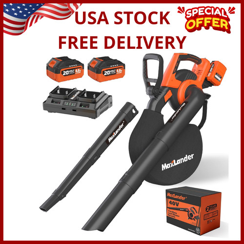 Cordless leaf blower vacuum - cordless, &